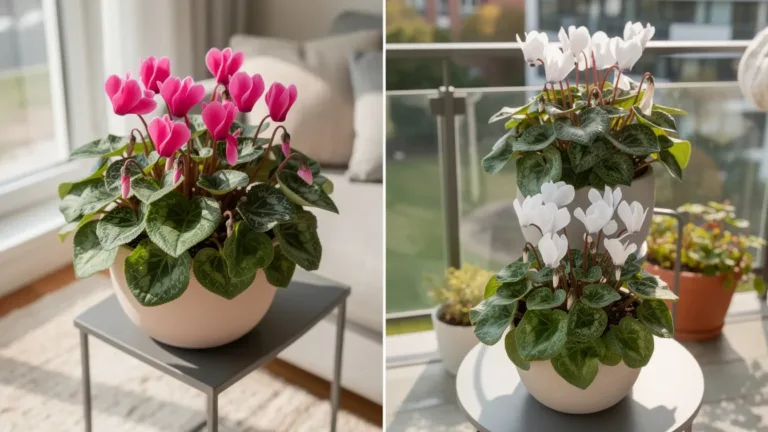 Ciclamino in casa o sul balcone? Dove sta meglio e vive più a lungo