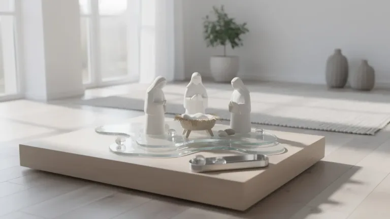 Come creare l’effetto acqua nel presepe senza usare acqua vera e rischiare guasti