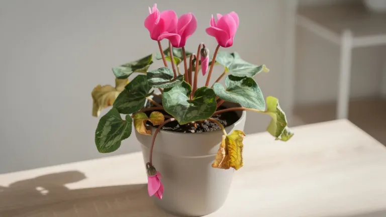 Il ciclamino appassisce dopo una settimana? Lo stai annaffiando nel modo sbagliato