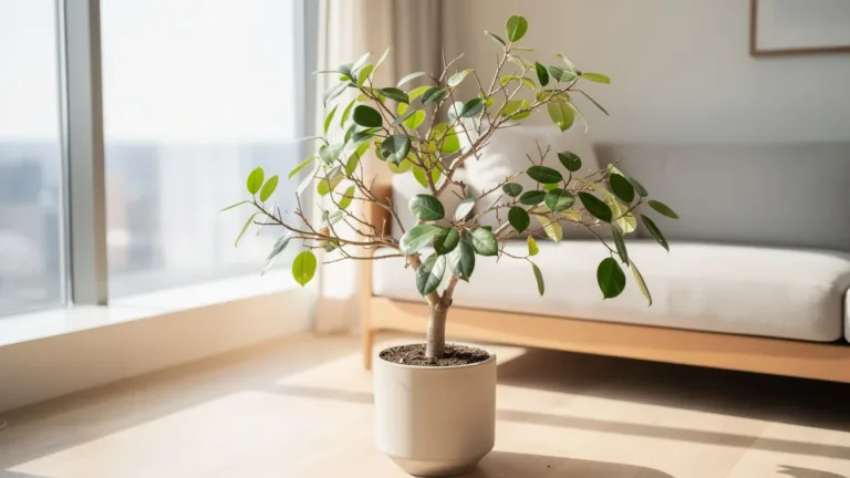 Il ficus perde tutte le foglie d’inverno? Non è morto, sta solo protestando