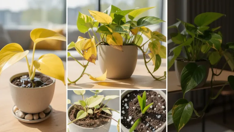 Il pothos ha le foglie gialle? Le 3 cause più comuni e come risolverle
