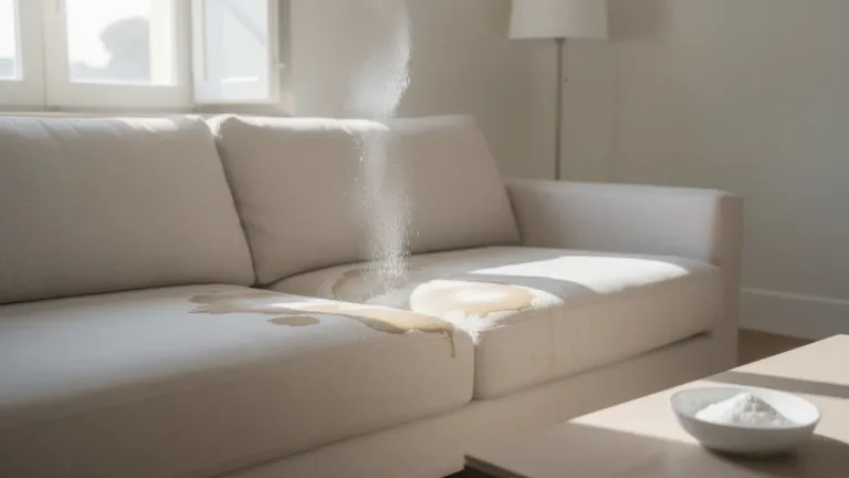 Macchie di unto sul divano in tessuto? L’amido di mais le assorbe in pochi minuti