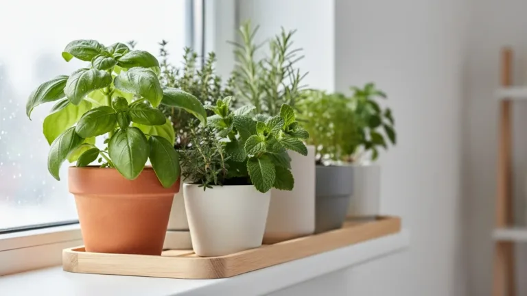 Piante aromatiche in inverno: come coltivarle senza fatica