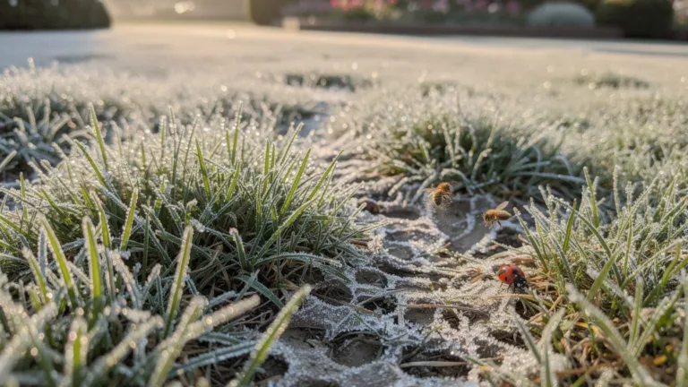 Camminare sul prato gelato lo rovina davvero? La verità su questo consiglio