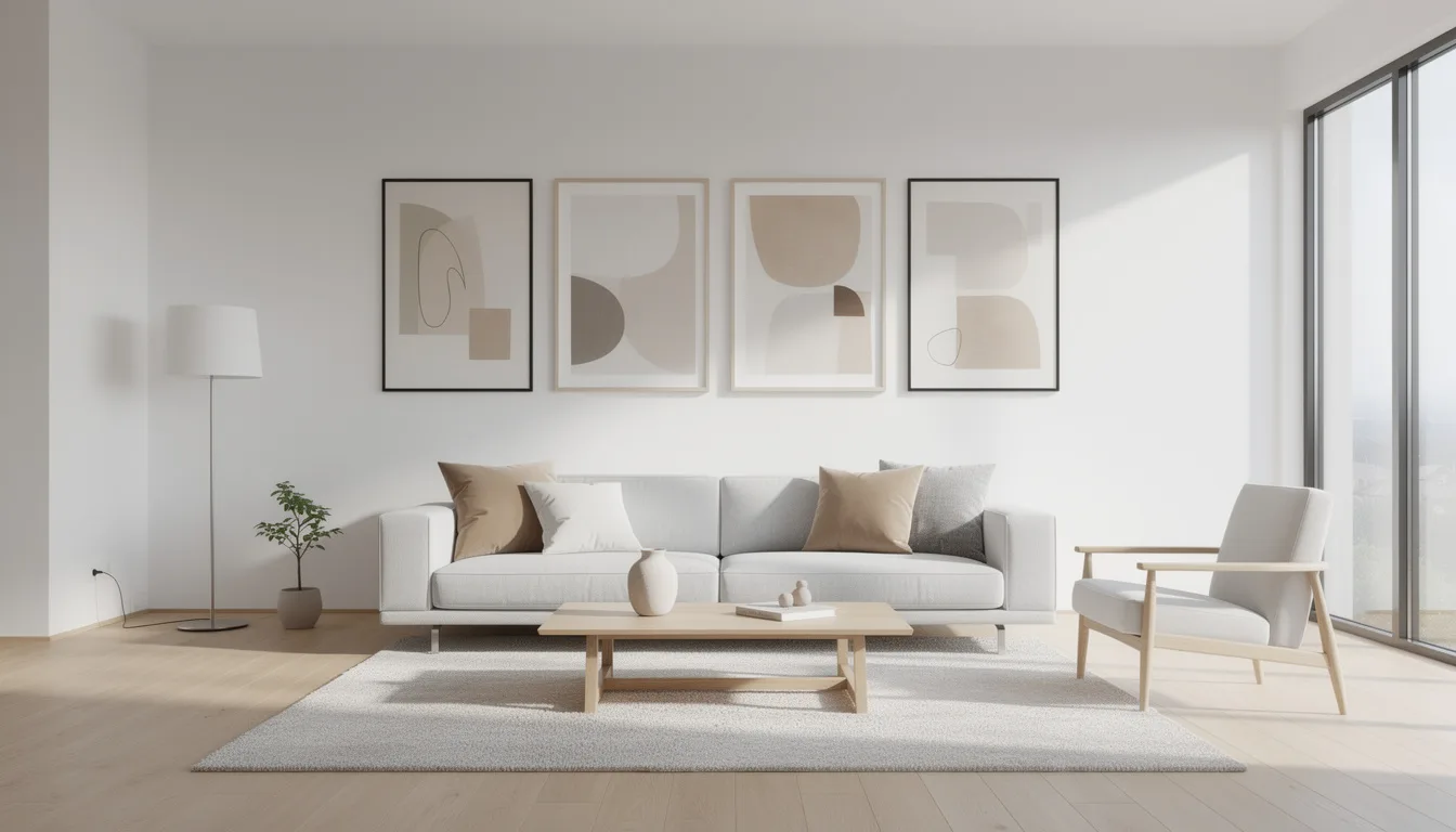 I quadri appesi all’altezza sbagliata rovinano tutto: ecco dove posizionarli davvero