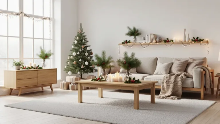 Idee last minute per decorare la casa a Natale senza stress