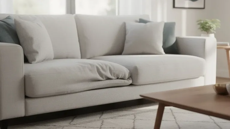 Il divano si è infossato nel punto dove ti siedi sempre? Come recuperarlo senza spendere