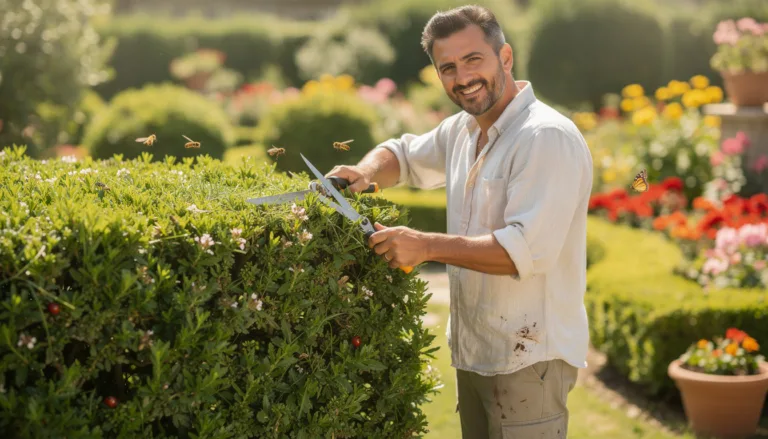 Il momento giusto per potare la siepe e la forma che la fa crescere più fitta