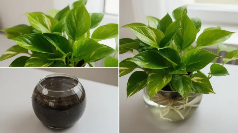 Il pothos in acqua o in terra? Quale metodo lo fa vivere più a lungo