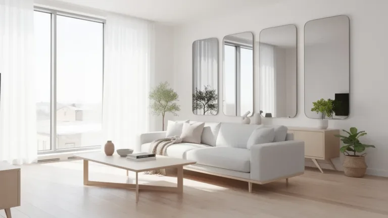 Il trucco degli specchi che raddoppia la luce naturale in casa senza spendere nulla