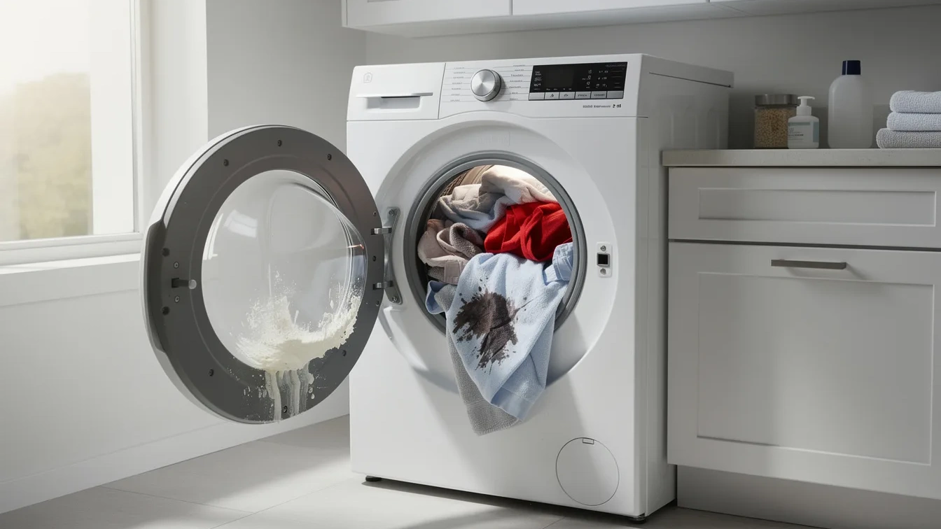 Perché i vestiti escono dalla lavatrice ancora sporchi e cosa stai sbagliando