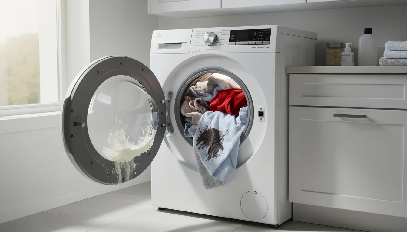 Perché i vestiti escono dalla lavatrice ancora sporchi e cosa stai sbagliando